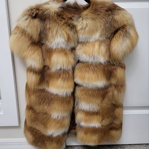Natural Fox Fur Vest